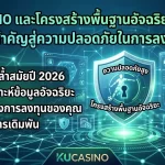 KUCASINO และโครงสร้างพื้นฐานอัจฉริยะปี 2026: กุญแจสำคัญสู่ความปลอดภัยในการลงทุนกีฬา